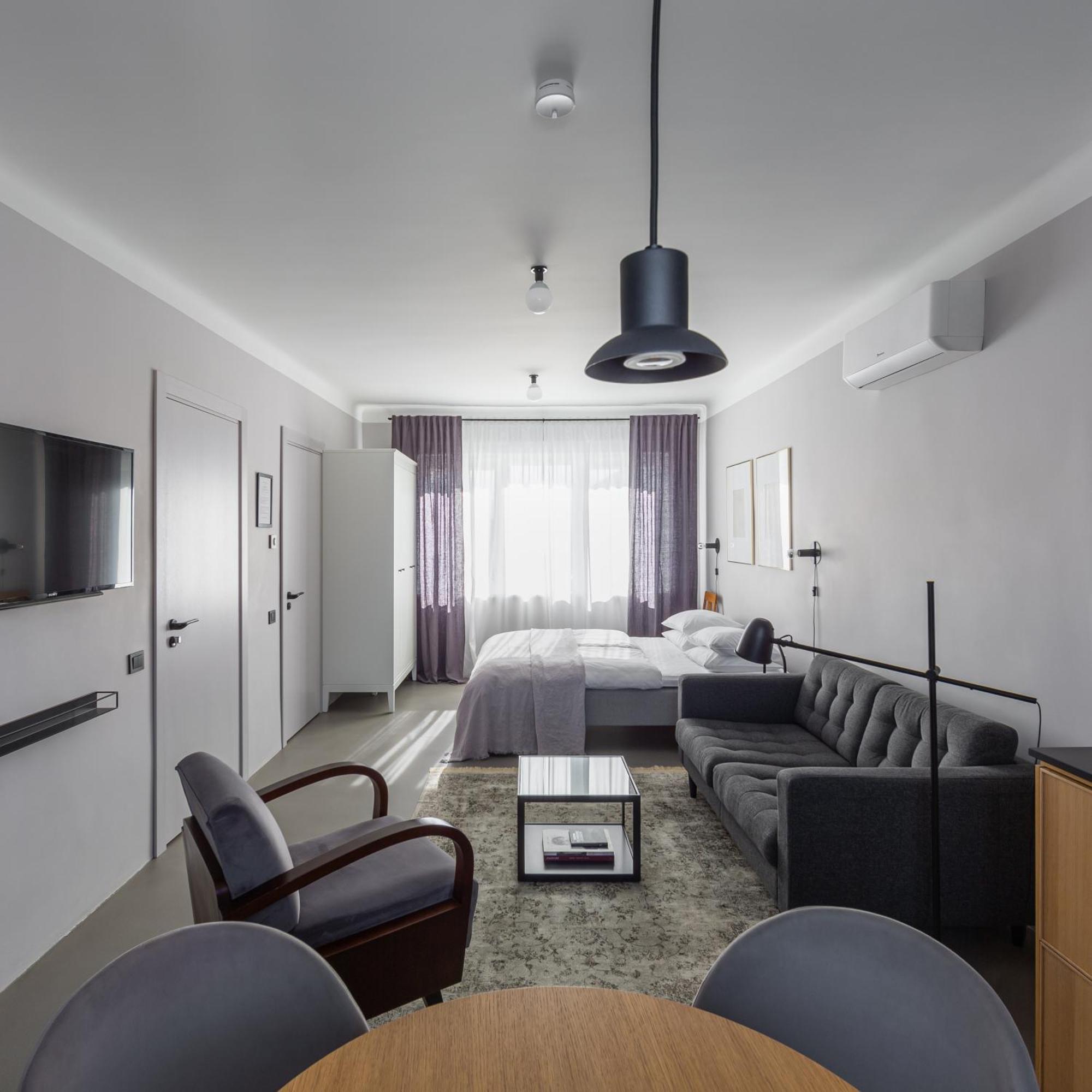 Minimalist. Apartment & Studio Siauliai  Luaran gambar